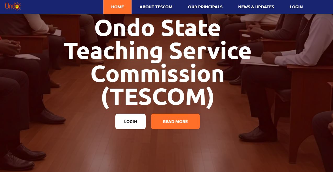 Ondo State TESCOM Recruitment Application Form & Portal Login